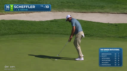 Scottie Scheffler | Round 4 | 16th hole | Shot 3 | 2026 The Genesis