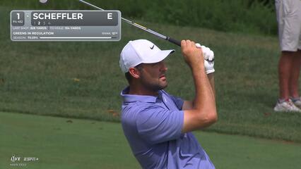 Scottie Scheffler | Round 1 | 1st hole | Shot 2 | 2025 BMW Championship