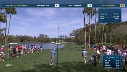 Sam Stevens | Round 2 | 7th hole | Shot 1 | 2025 THE PLAYERS