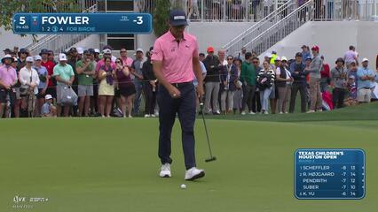 Rickie Fowler | Round 2 | 5th hole | Shot 4 | 2025 Houston Open