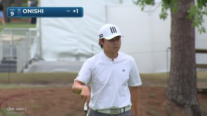 Kaito Onishi | Round 1 | 9th hole | Shot 4 | 2025 Houston Open