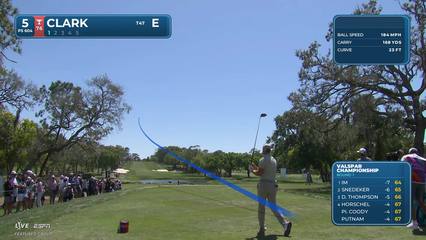 Wyndham Clark | Round 1 | 5th hole | Shot 1 | 2026 Valspar