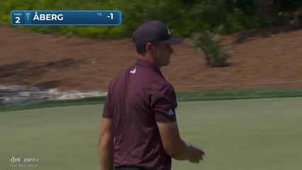 Ludvig Åberg | Round 3 | 2nd hole | Shot 3 | 2025 Arnold Palmer Invitational