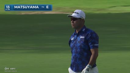 Hideki Matsuyama | Round 1 | 13th hole | Shot 2 | 2026 Sony Open