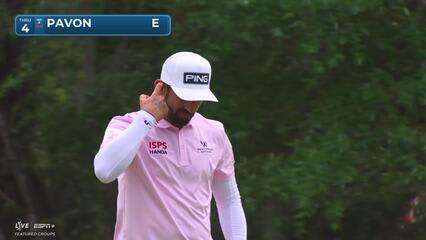 Matthieu Pavon | Round 4 | 4th hole | Shot 3 | 2025 RBC Heritage
