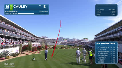Bud Cauley | Round 1 | 16th hole | Shot 1 | 2026 WM Phoenix Open