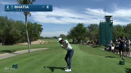 Akshay Bhatia | Round 1 | 2nd hole | Shot 1 | 2025 Mexico Open