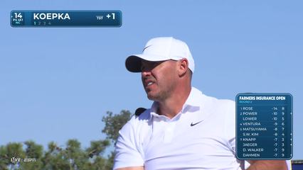 Brooks Koepka | Round 2 | 14th hole | Shot 1 | 2026 Farmers
