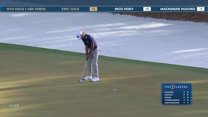 Eric Cole | Round 1 | 14th hole | Shot 5 | 2026 THE PLAYERS