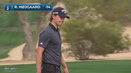 Rasmus Højgaard | Round 4 | 2nd hole | Shot 3 | 2025 WM Phoenix Open