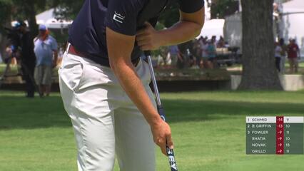 Matti Schmid | Round 3 | 10th hole | Shot 4 | 2025 Charles Schwab