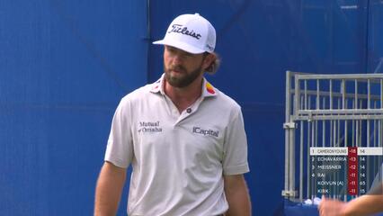 Cameron Young | Round 3 | 14th hole | Shot 5 | 2025 Wyndham