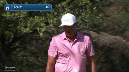 Kevin Roy | Round 3 | 17th hole | Shot 3 | 2025 Mexico Open