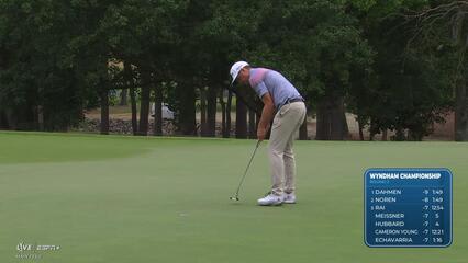 Keegan Bradley | Round 2 | 11th hole | Shot 4 | 2025 Wyndham