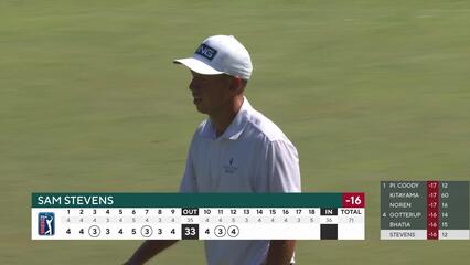 Sam Stevens | Round 3 | 12th hole | Shot 4 | 2025 3M Open