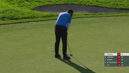 Matthieu Pavon | 2024 Farmers | Round 4 | 13th hole | Shot 5