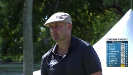 Harry Hall | Round 4 | 9th hole | Shot 3 | 2025 Sony Open