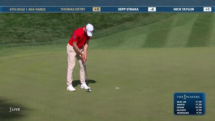 Thomas Detry | Round 2 | 6th hole | Shot 4 | 2025 THE PLAYERS