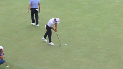 Tom Kim | Round 1 | 17th hole | Shot 3 | 2025 3M Open