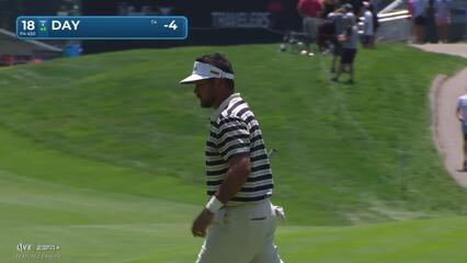 Jason Day | Round 1 | 18th hole | Shot 4 | 2025 Travelers