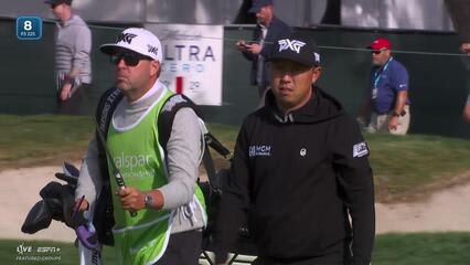 David Lipsky | Round 4 | 8th hole | Shot 3 | 2025 Valspar