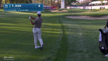Tom Kim | Round 1 | 11th hole | Shot 3 | 2025 Valspar