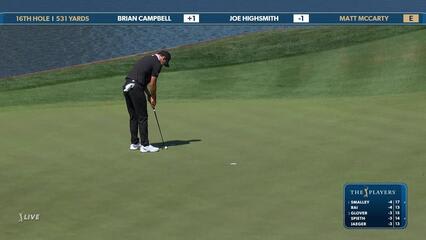 Matt McCarty | Round 1 | 16th hole | Shot 3 | 2025 THE PLAYERS