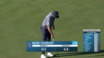 Mark Hubbard | Round 2 | 18th hole | Shot 3 | 2025 The American Express