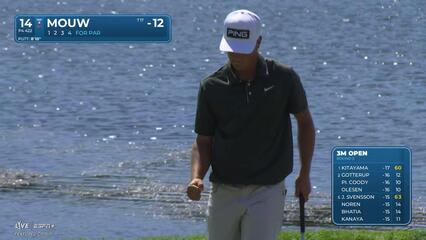 William Mouw | Round 3 | 14th hole | Shot 4 | 2025 3M Open