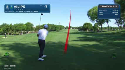 Karl Vilips | Round 4 | 5th hole | Shot 1 | 2025 THE CJ CUP