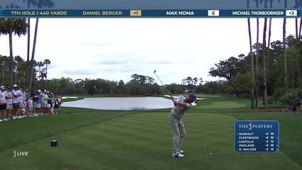 Daniel Berger | Round 1 | 7th hole | Shot 1 | 2026 THE PLAYERS