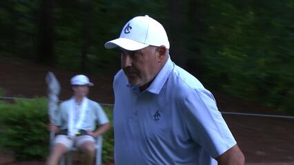 Ángel Cabrera | Round 4 | 14th hole | Shot 1 | 2025 Tradition