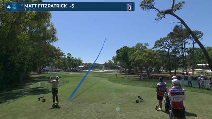 Matt Fitzpatrick | Round 3 | 4th hole | Shot 1 | 2026 Valspar