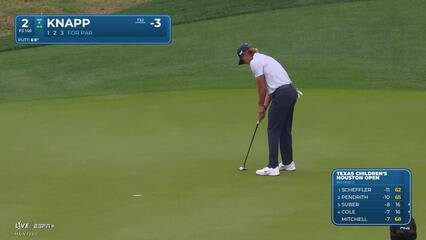 Jake Knapp | Round 2 | 2nd hole | Shot 3 | 2025 Houston Open