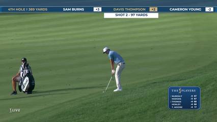 Davis Thompson | Round 1 | 4th hole | Shot 2 | 2026 THE PLAYERS