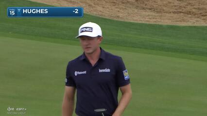 Mackenzie Hughes | Round 1 | 15th hole | Shot 4 | 2025 The American Express