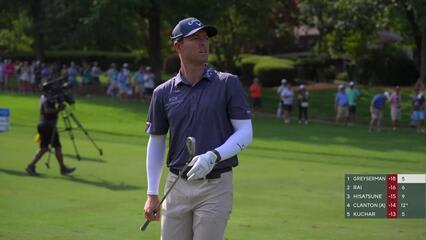 Max Greyserman | 2024 Wyndham | Round 4 | 6th hole | Shot 2
