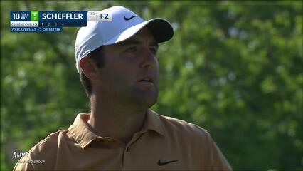 Scottie Scheffler | 2023 the Memorial | Round 2 | 18th hole | Shot 1