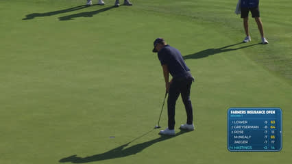 Justin Hastings | Round 1 | 15th hole | Shot 4 | 2026 Farmers