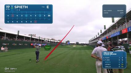 Jordan Spieth | Round 1 | 17th hole | Shot 1 | 2025 THE CJ CUP