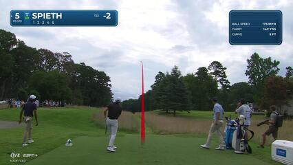 Jordan Spieth | Round 1 | 5th hole | Shot 1 | 2025 Wyndham