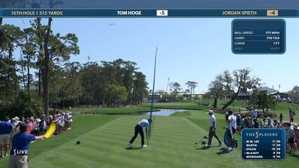 Jordan Spieth | Round 3 | 16th hole | Shot 1 | 2025 THE PLAYERS