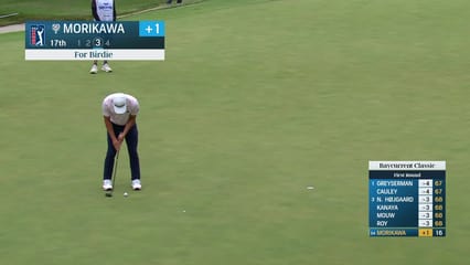 Collin Morikawa | Round 1 | 17th hole | Shot 3 | 2025 Baycurrent