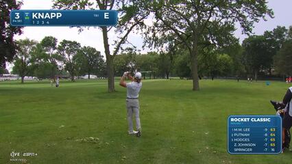 Jake Knapp | Round 1 | 3rd hole | Shot 2 | 2025 Rocket Classic