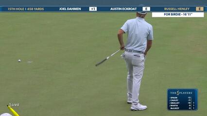 Russell Henley | Round 4 | 15th hole | Shot 4 | 2025 THE PLAYERS