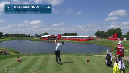 Christiaan Bezuidenhout | Round 4 | 17th hole | Shot 1 | 2025 3M Open