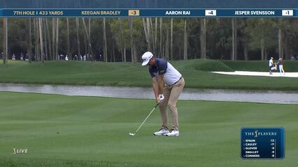 Keegan Bradley | Round 4 | 7th hole | Shot 2 | 2025 THE PLAYERS