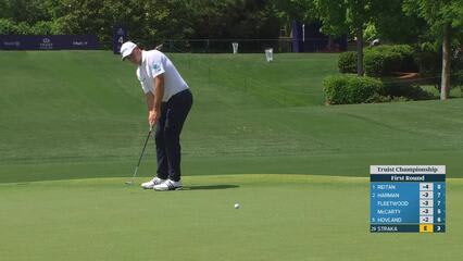 Sepp Straka | Round 1 | 4th hole | Shot 2 | 2026 Truist Championship
