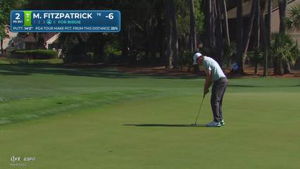 Matt Fitzpatrick | Round 2 | 2nd hole | Shot 5 | 2026 RBC Heritage