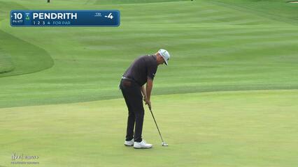 Taylor Pendrith | Round 2 | 10th hole | Shot 4 | 2025 THE CJ CUP